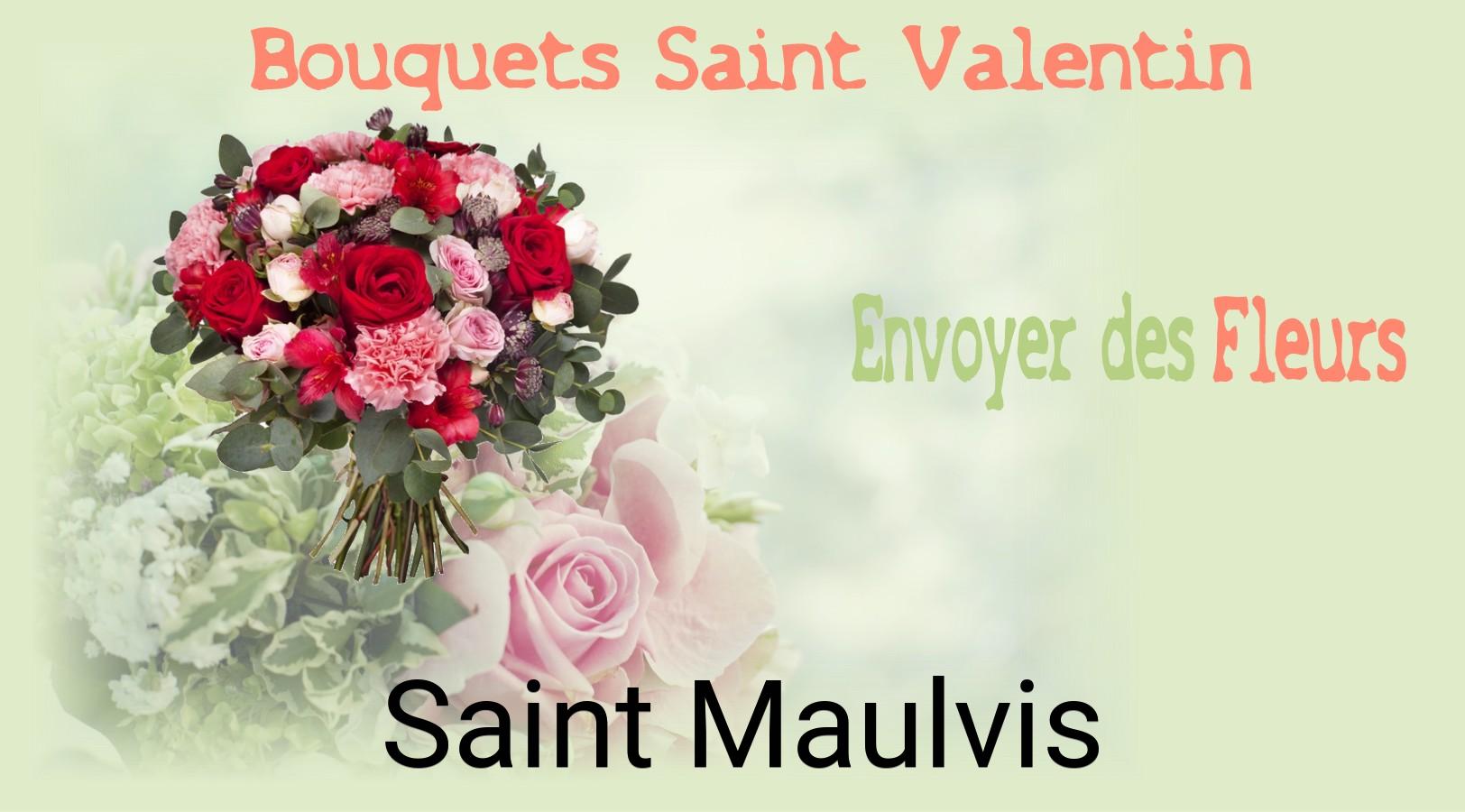 Roses de Saint-Valentin livrées à Saint-Maulvis